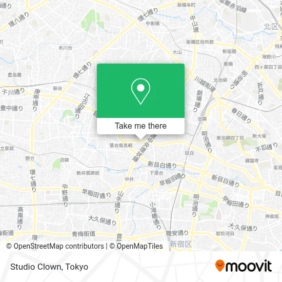 Studio Clown map