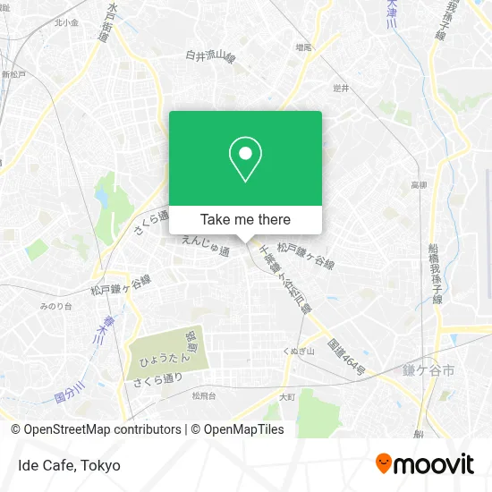 Ide Cafe map