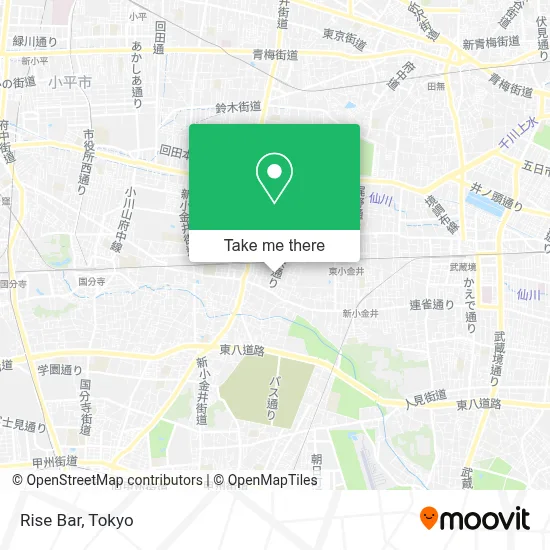 Rise Bar map
