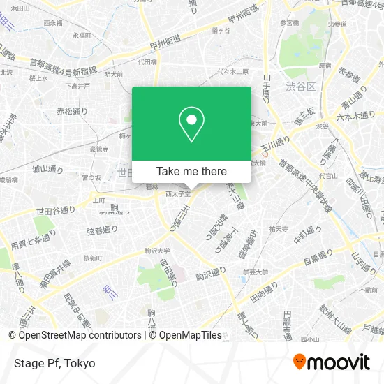 Stage Pf map