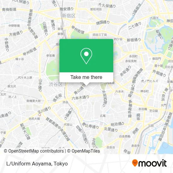 L/Uniform Aoyama map