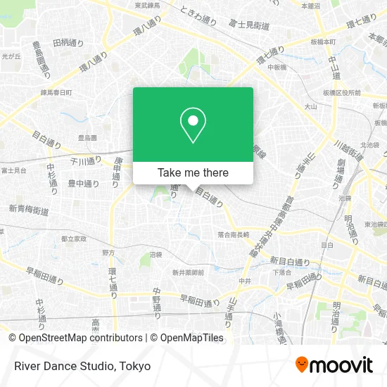 River Dance Studio map