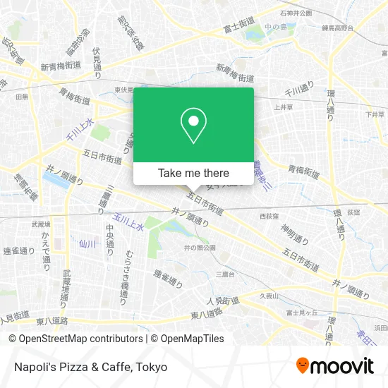 Napoli's Pizza & Caffe map