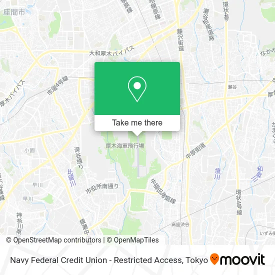Navy Federal Credit Union - Restricted Access map