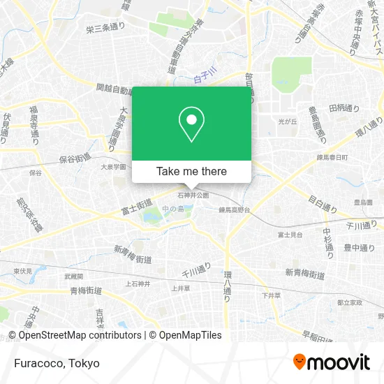 Furacoco map