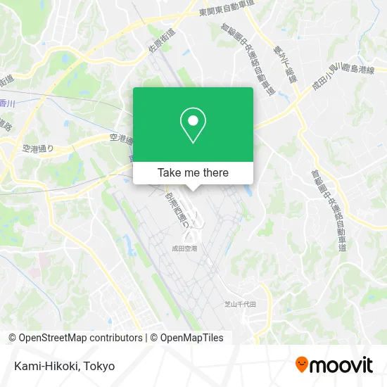 Kami-Hikoki map
