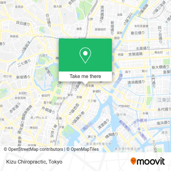 Kizu Chiropractic map