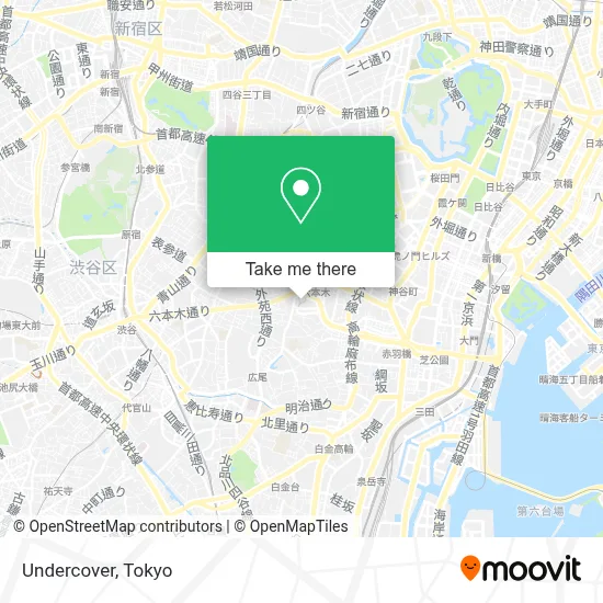 Undercover map