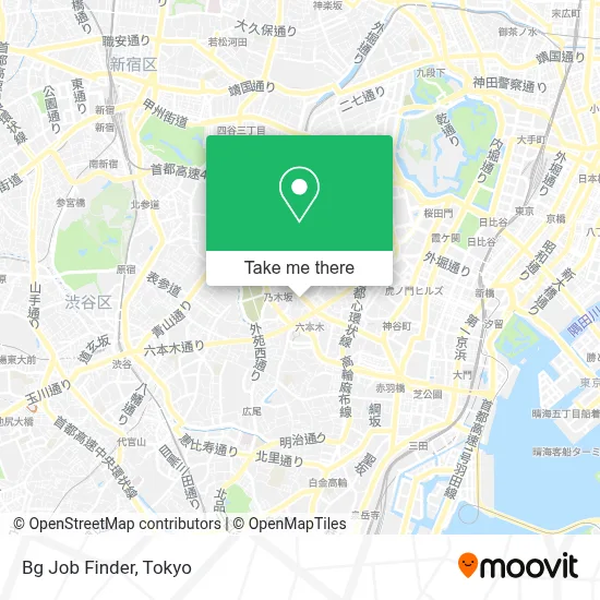 Bg Job Finder map