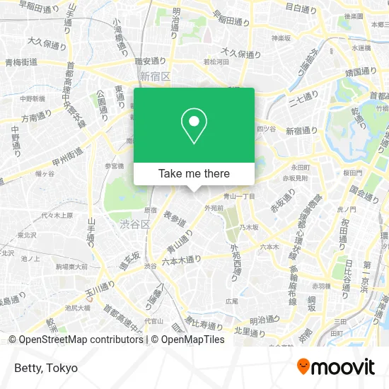 Betty map