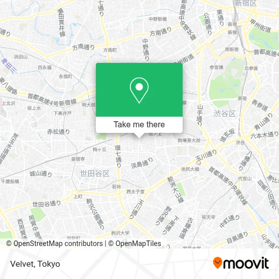 Velvet map