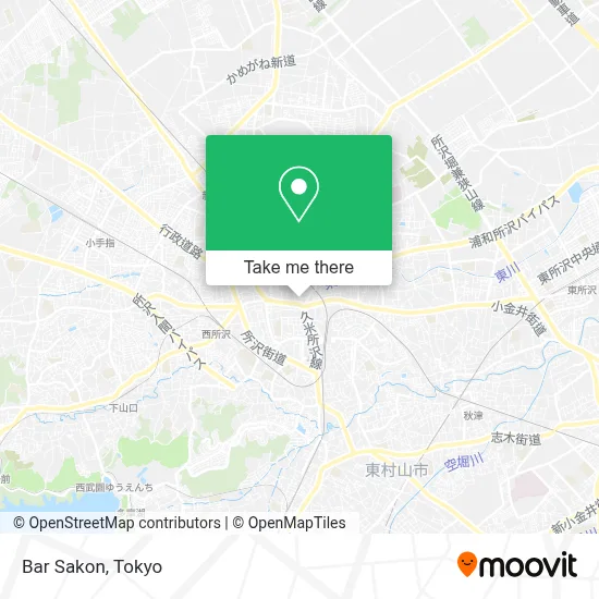 Bar Sakon map