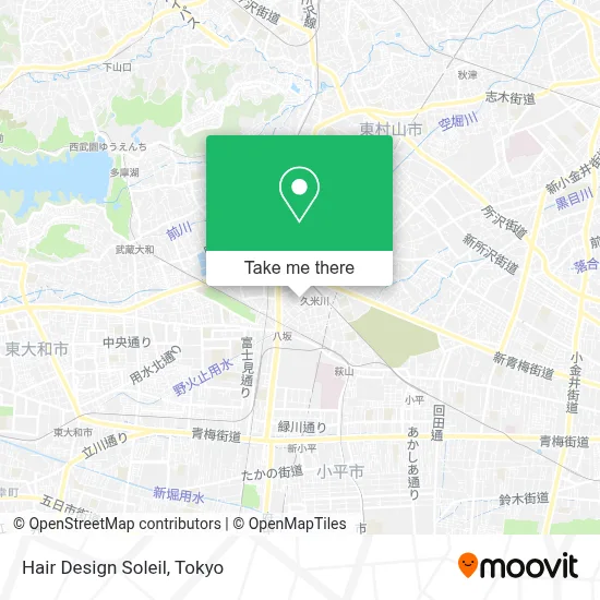 Hair Design Soleil map