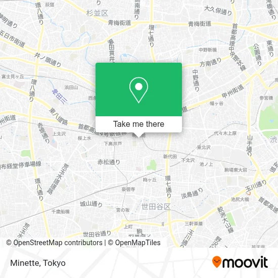 Minette map