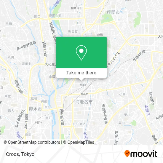 Crocs map