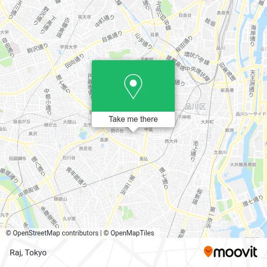 Raj map