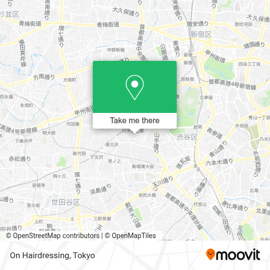 On Hairdressing map