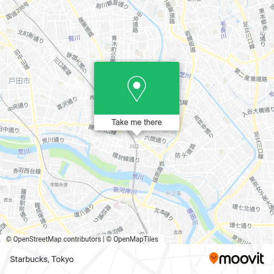 Starbucks map