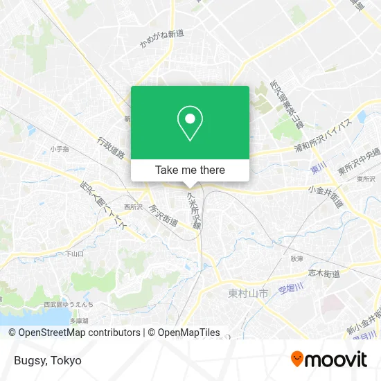 Bugsy map