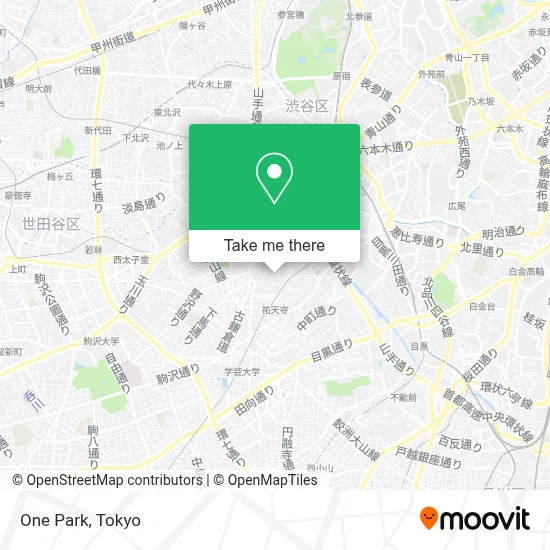 One Park map