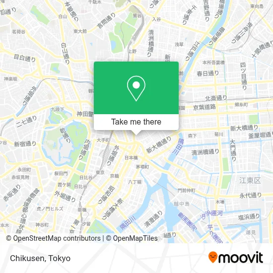 Chikusen map