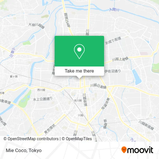 Mie Coco map
