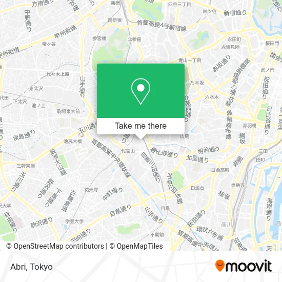 Abri map