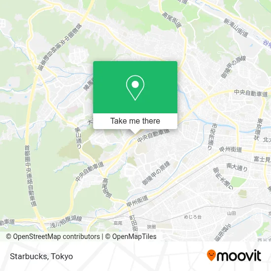 Starbucks map