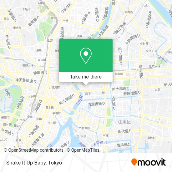 Shake It Up Baby map