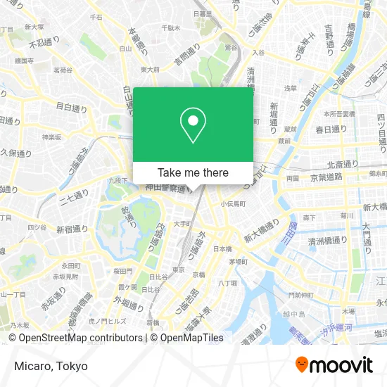 Micaro map