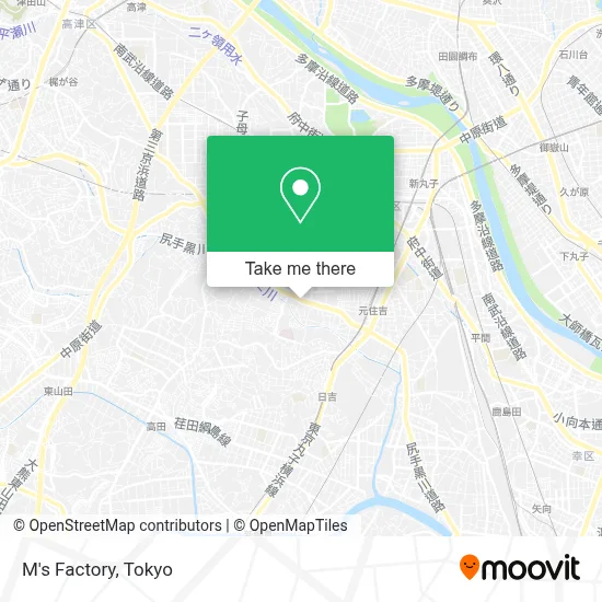 M's Factory map
