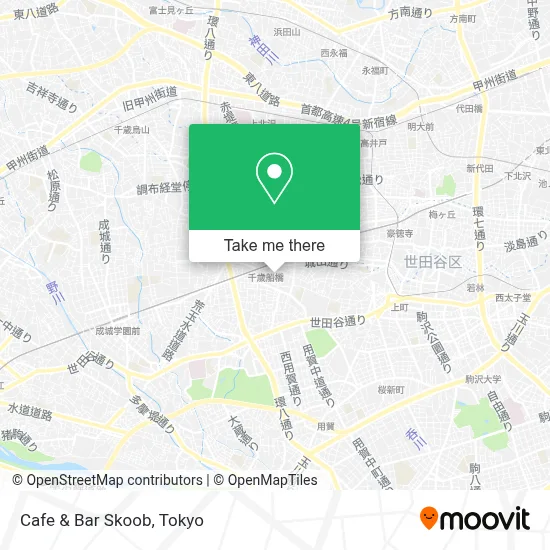 Cafe & Bar Skoob map