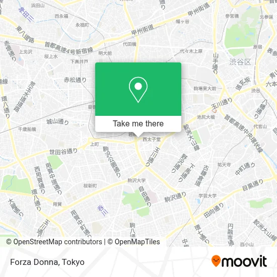 Forza Donna map