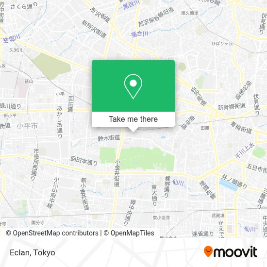 Eclan map