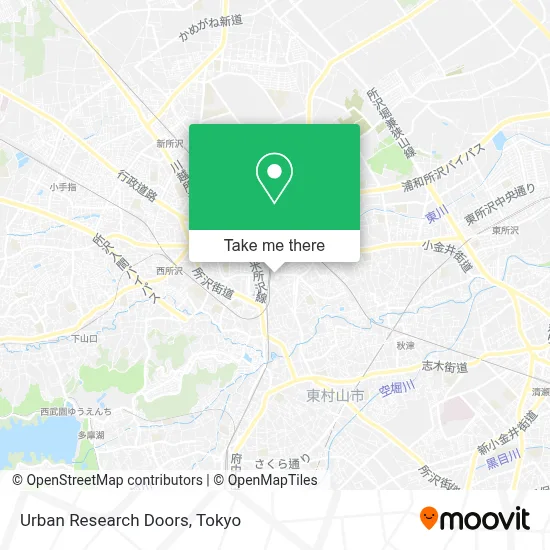 Urban Research Doors map