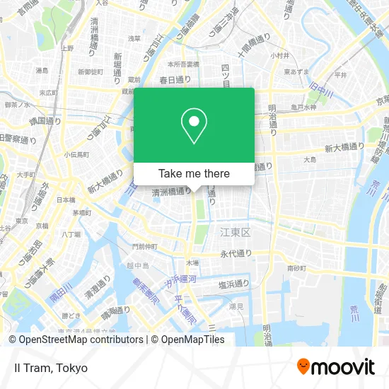 Il Tram map