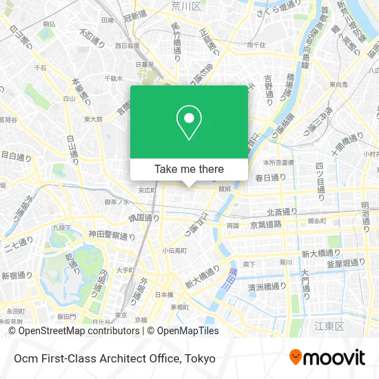 Ocm First-Class Architect Office map