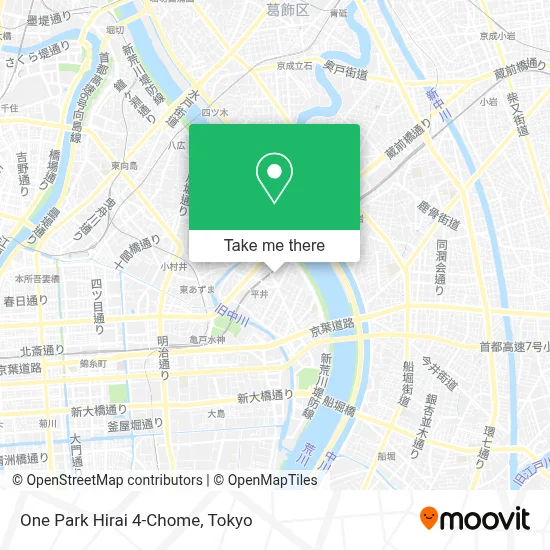 One Park Hirai 4-Chome map
