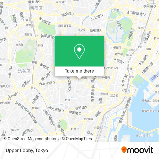 Upper Lobby map