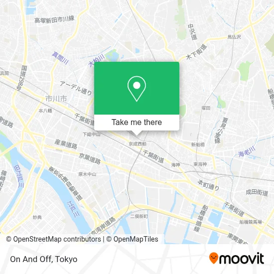 On And Off map