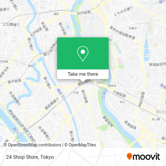 24 Shop Store map