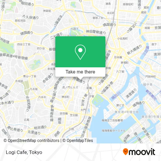 Logi Cafe map