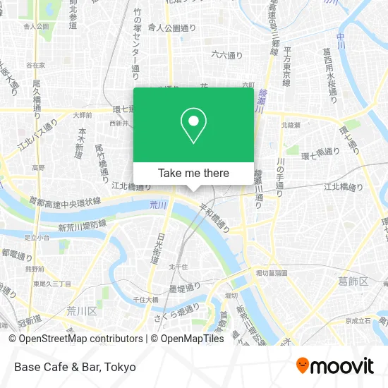 Base Cafe & Bar map