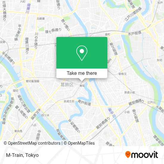M-Train map