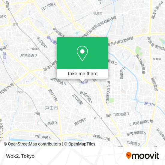 Wok2 map
