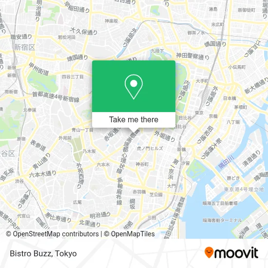 Bistro Buzz map
