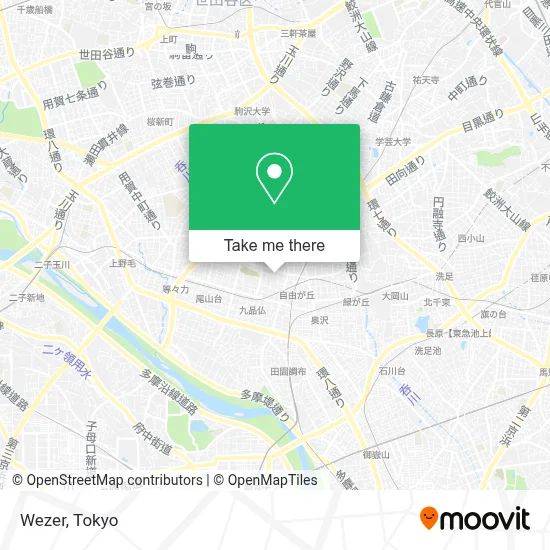 Wezer map