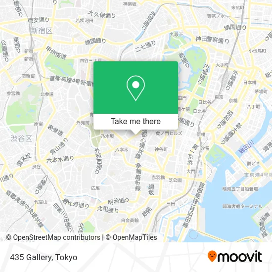 435 Gallery map