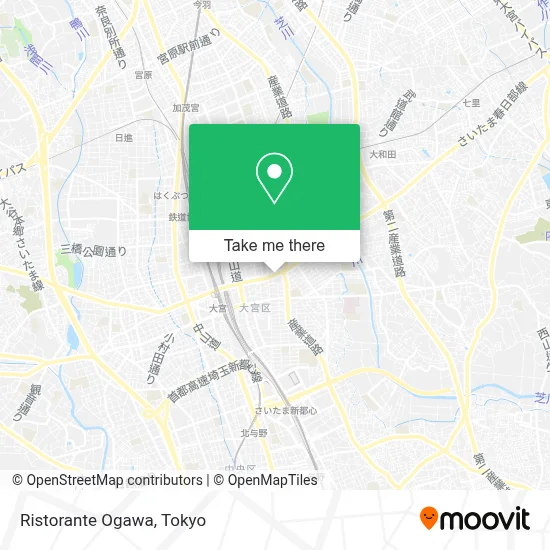 Ristorante Ogawa map