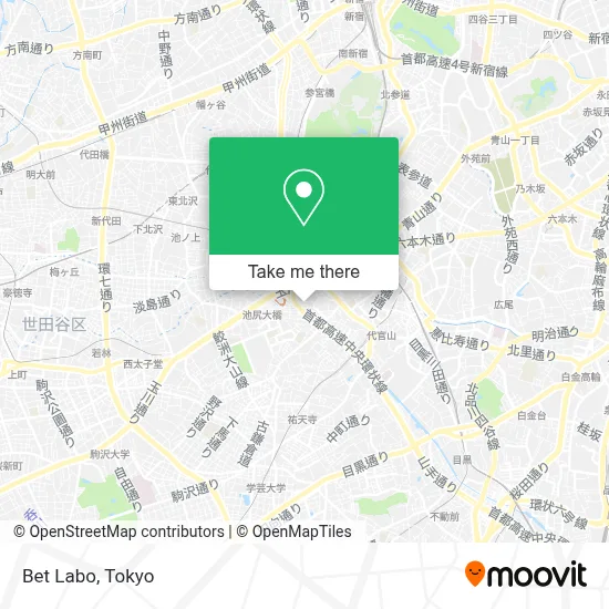 Bet Labo map